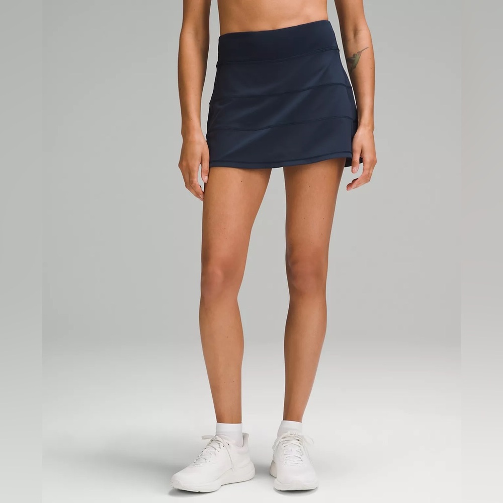Lululemon Pace Rival Mid-Rise Skirt
Long true Navy Tennis Skirt - Picture 3 of 8
